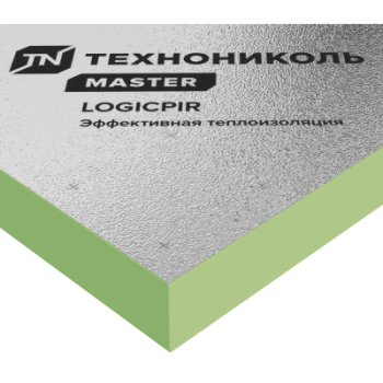 Теплоизоляционная плита LOGICPIR Ф/Ф 1200Х600Х40ММ(6ШТ/4,32М2/0,1728М3)