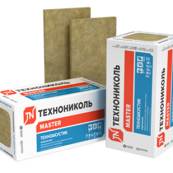 Утеплитель ТЕХНОАКУСТИК 50ММ(8,64М2/0,432М3)