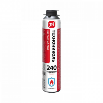 Пена монтажная ТЕХНОНИКОЛЬ 240 PROFESSIONAL огнестойкая